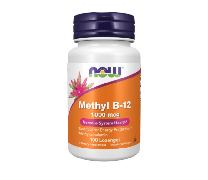 Now Foods Methyl B-12 1,000 mcg 100 Lozenges