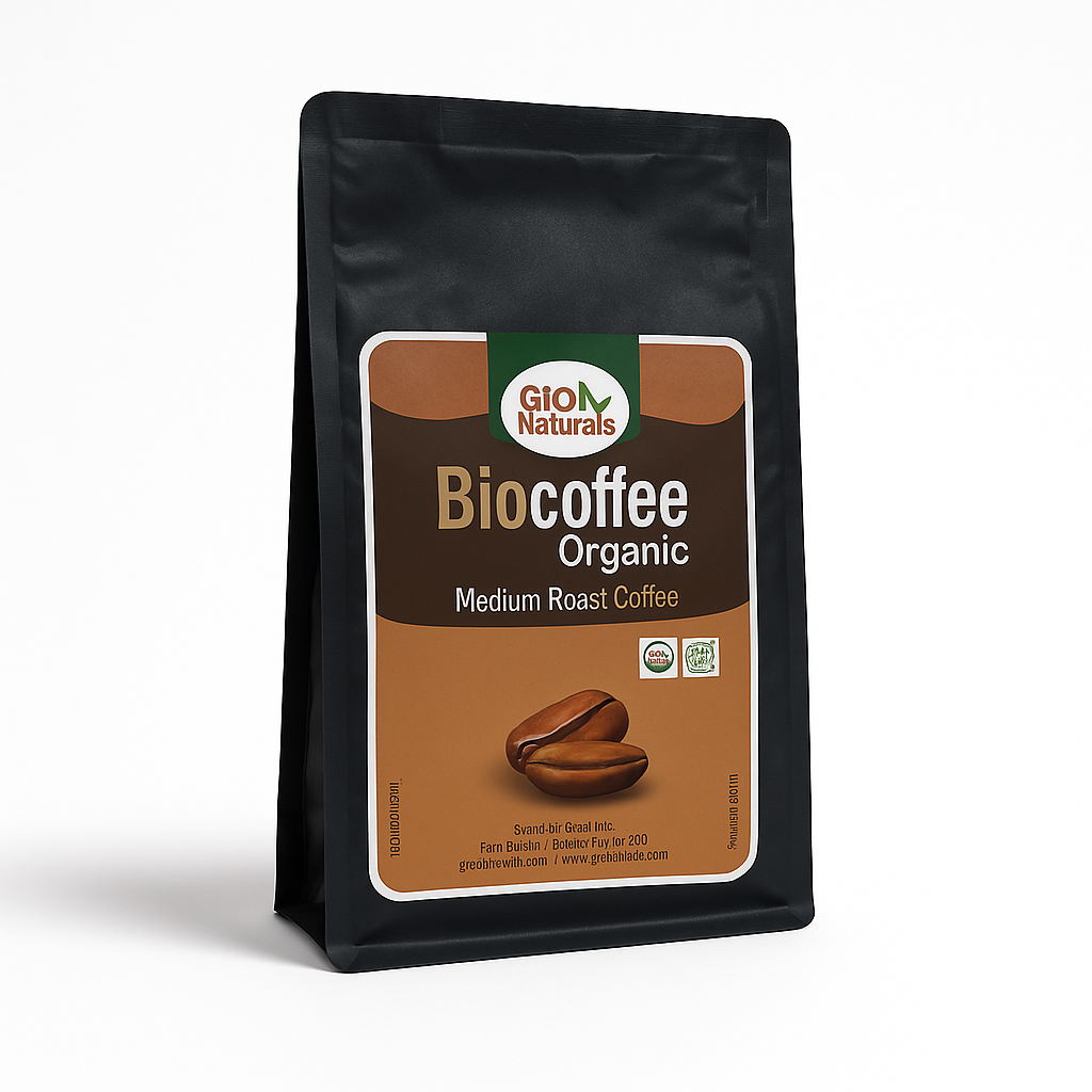 GN Biocoffee Organic Medium Roast Coffee 250 G