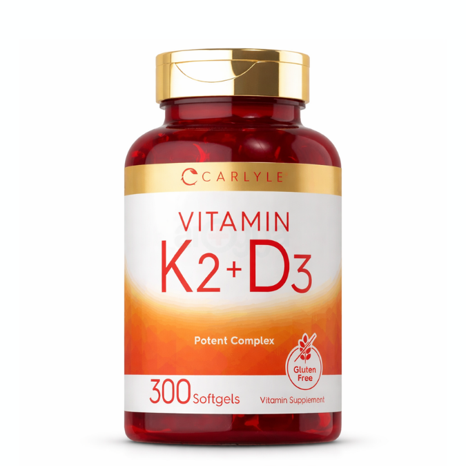 Carlyle Vitamin K2 and D3 300 Softgels