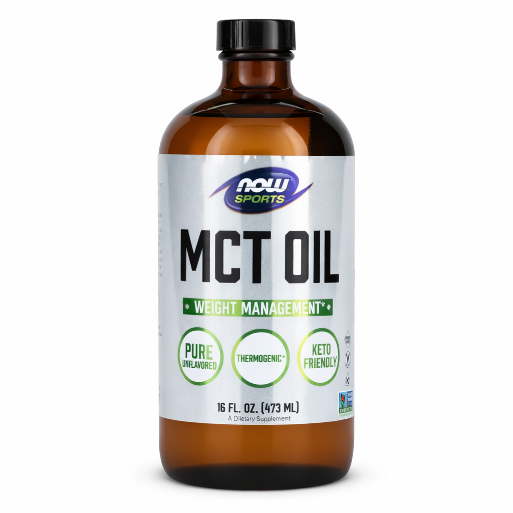 Now Foods Sports Weight Management MCT Oil Pure Unflavored 473ml
