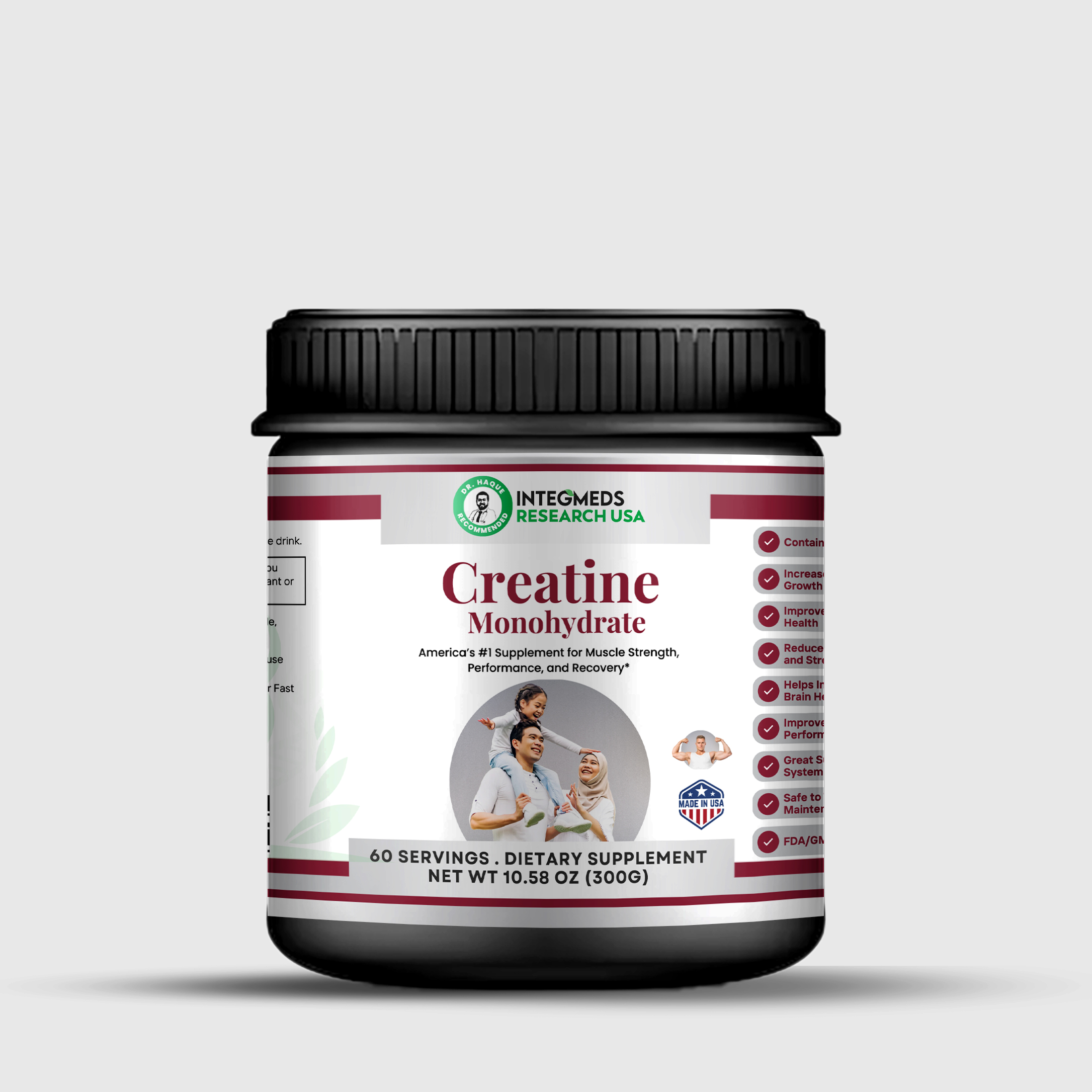 INTEGMEDS Creatine Powder 300 G
