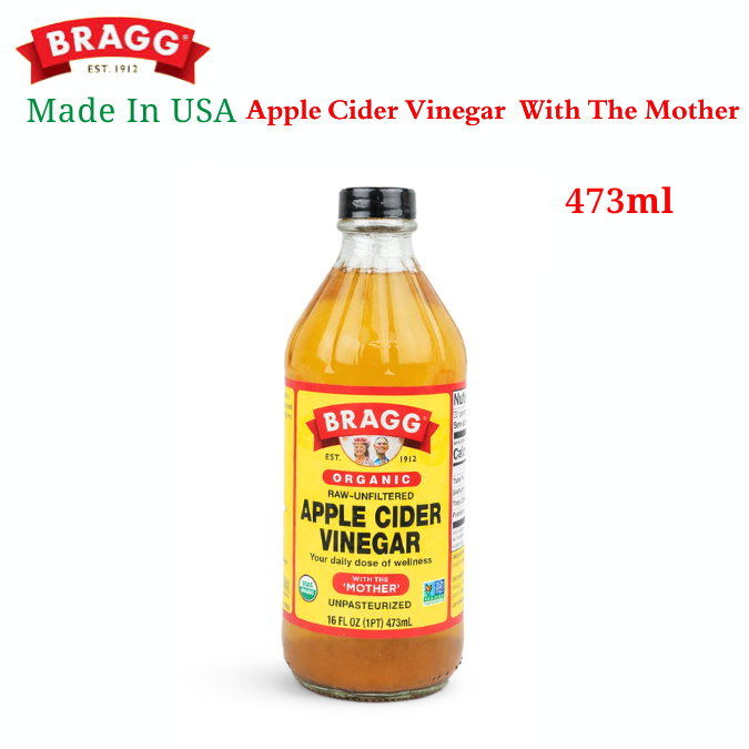 BRAGG Organic Apple Cider Vinegar 473 Ml