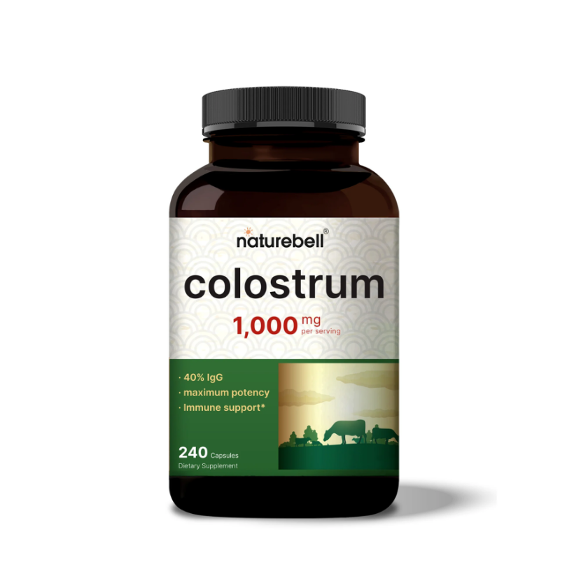NatureBell Colostrum (IgG) 1,000mg 240 Capsules