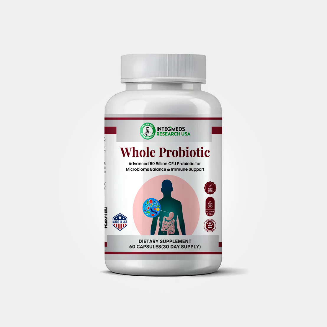 Whole Probiotics 60 Capsules